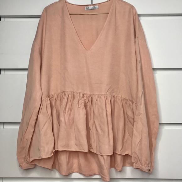 Zara Ruffle Trim Top - Picture 2 of 3